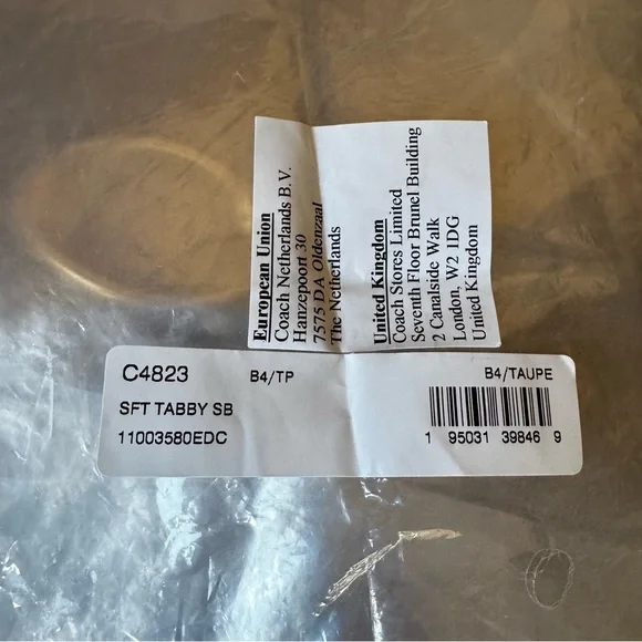 Coach Soft Tabby in Taupe - Picture 15 of 16